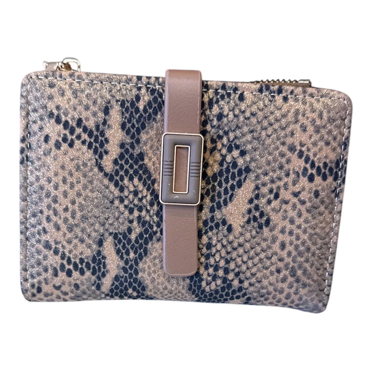 Light brown and Black Wallet