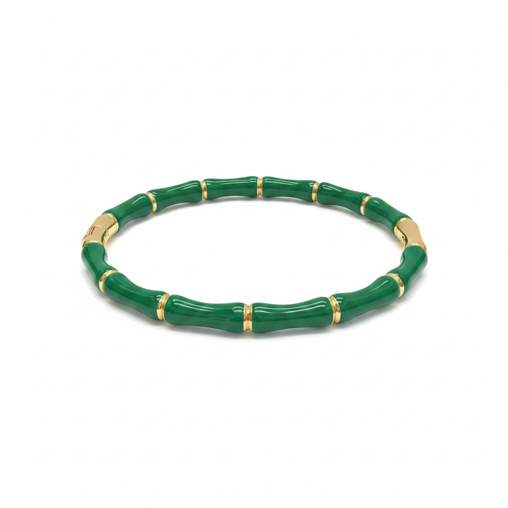 Green and Gold Bangle