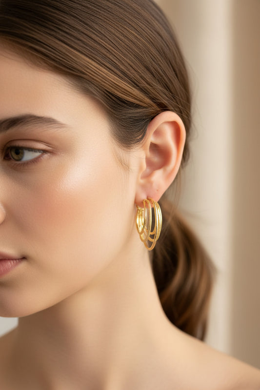 Gold Earrings