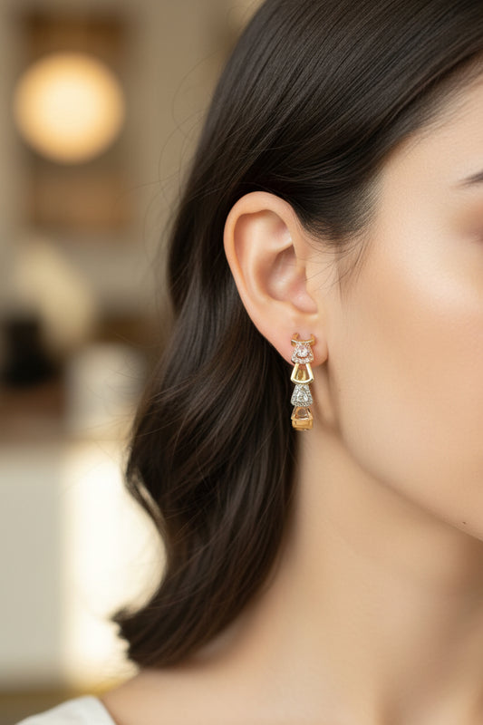 Gold Earrings