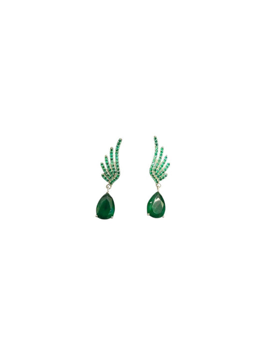 Green Earrings