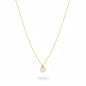 White Heart Necklace