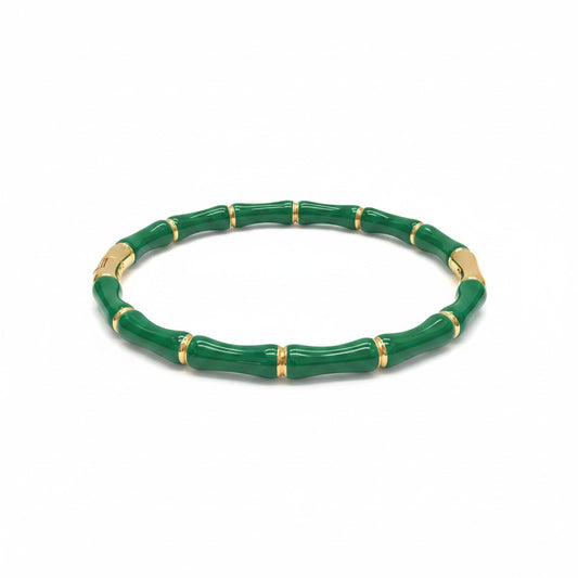 Green and Gold Bangle