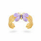 Purple Butterfly Bangle