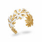 White and Gold Bangle